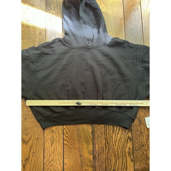 Free People Movement Snow Flow Hoodie Geo Stripe Black Size Small S NWT - Picture 4 of 6